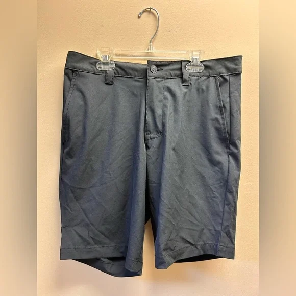 Banana Republic Black Flat Front Shorts - Picture 3 of 5